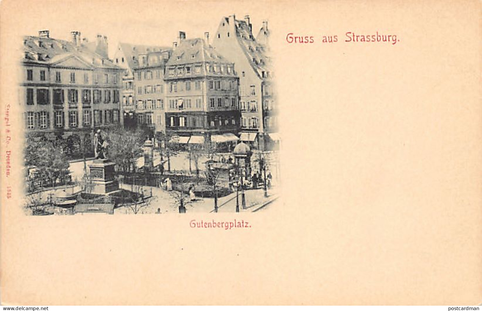 STRASBOURG - Place Gutenberg - Ed Stengel & Co - Strasbourg