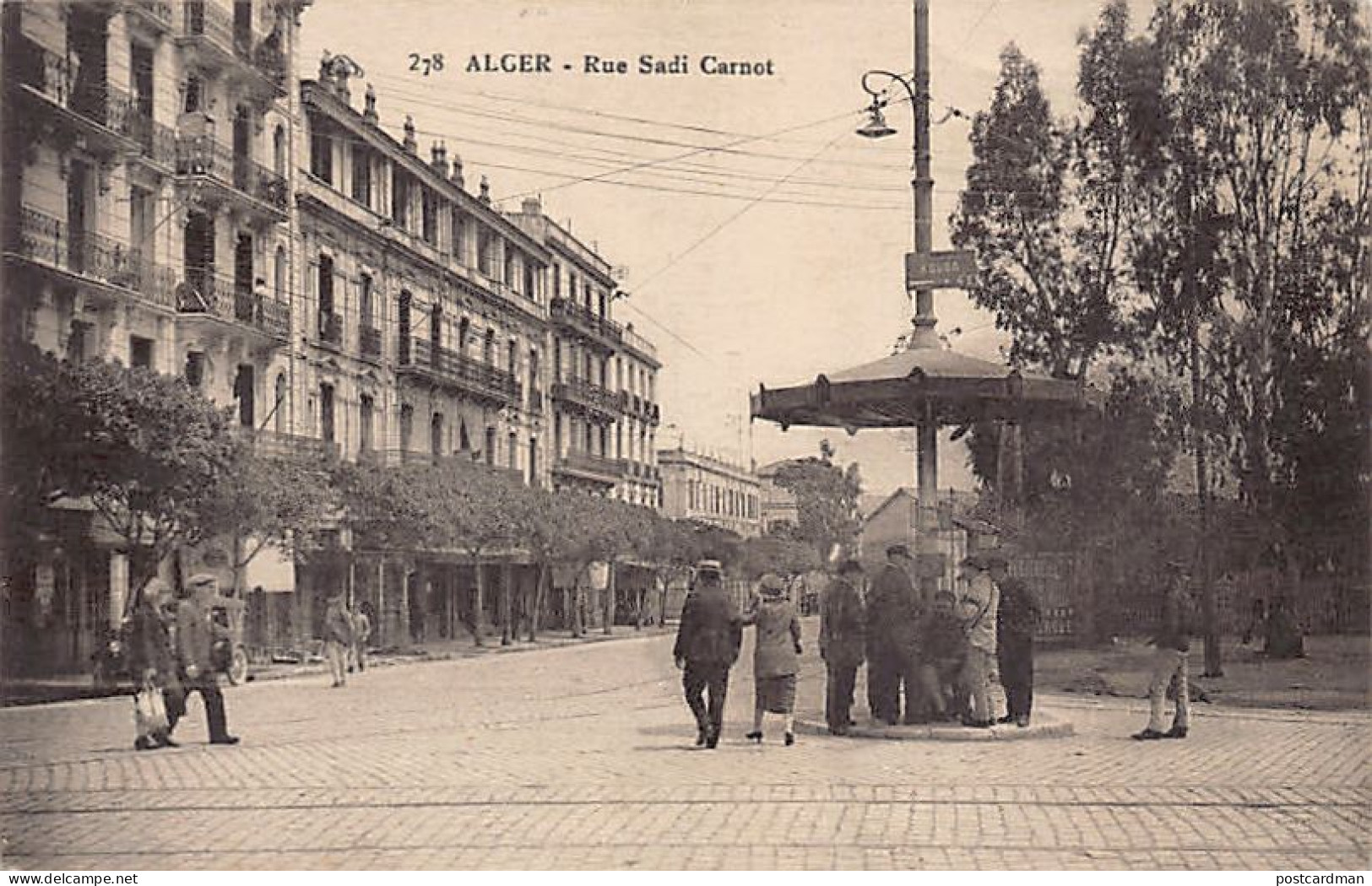 ALGER - Rue Sadi Carnot - Ed. F. Taltavull 278 - Algeri