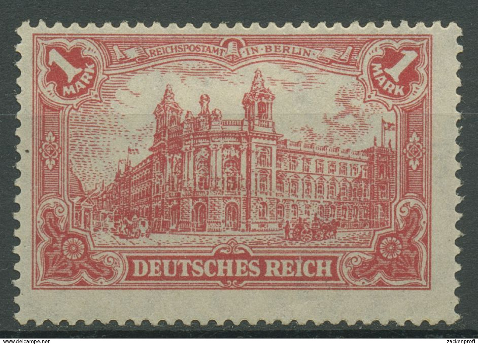 Deutsches Reich 1920 Reichspostamt Berlin A 113 B Mit Falz Geprüft - Neufs