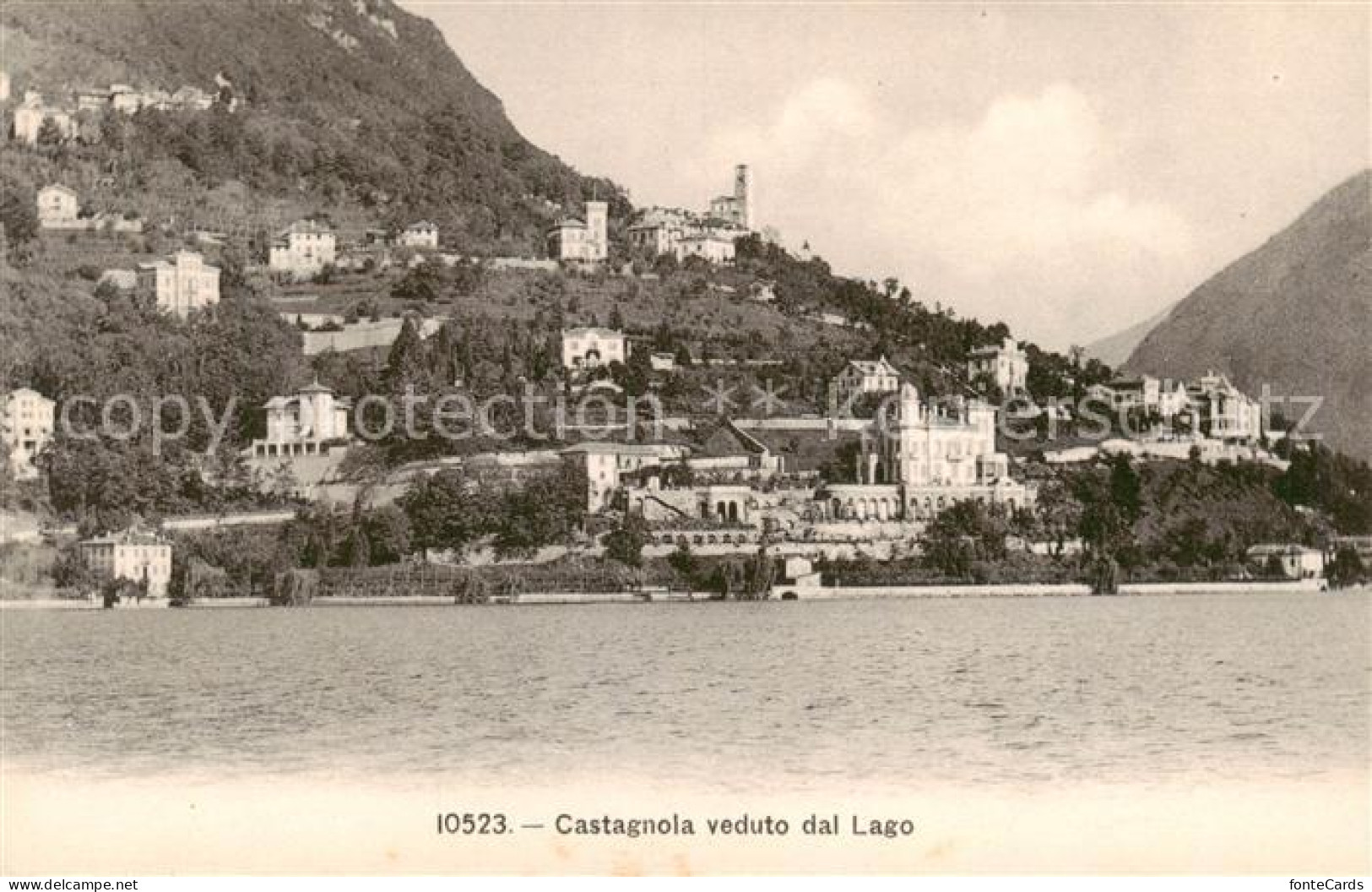 13802077 Castagnola Lago Di Lugano Panorama  - Sonstige & Ohne Zuordnung