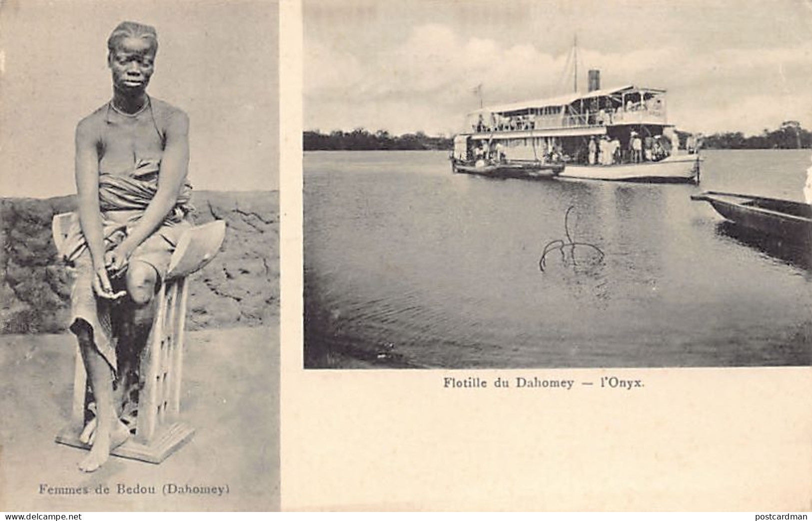 Bénin - Flotille Du Dahomey, L'Onyx - Femme De Bedou - Ed. Inconnu  - Benín