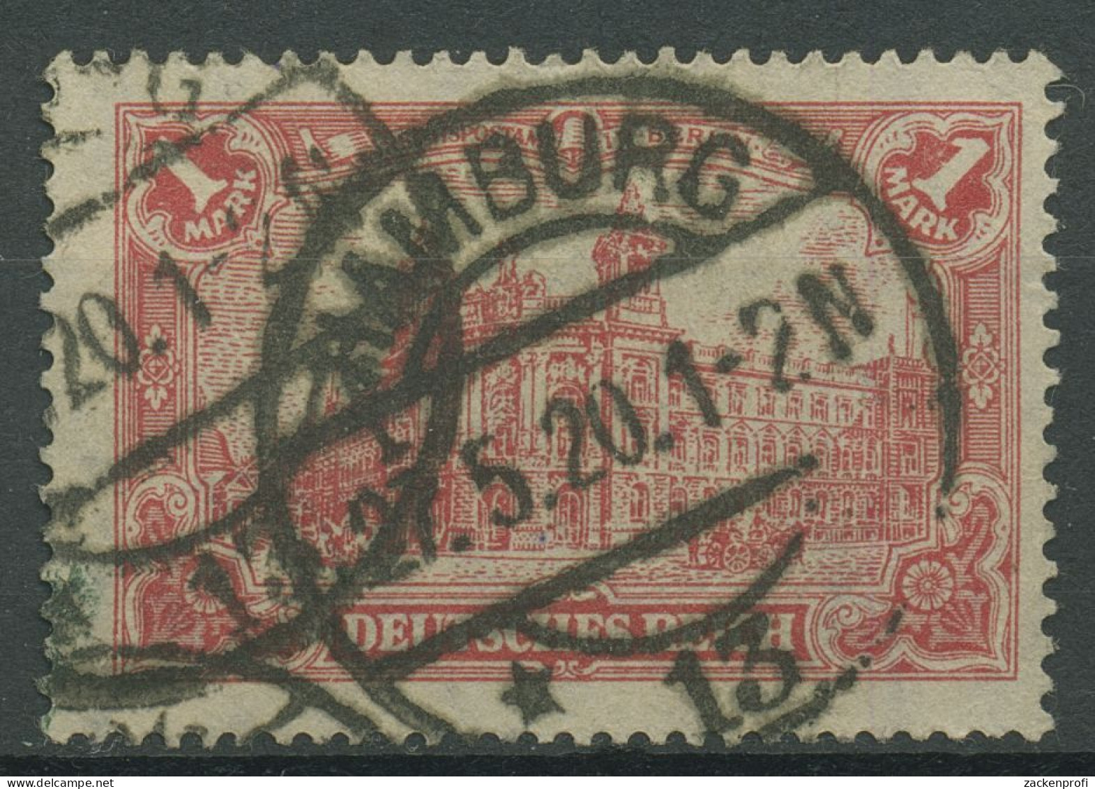 Deutsches Reich 1920 Reichspostamt Berlin A 113 B Gestempelt Geprüft - Usati