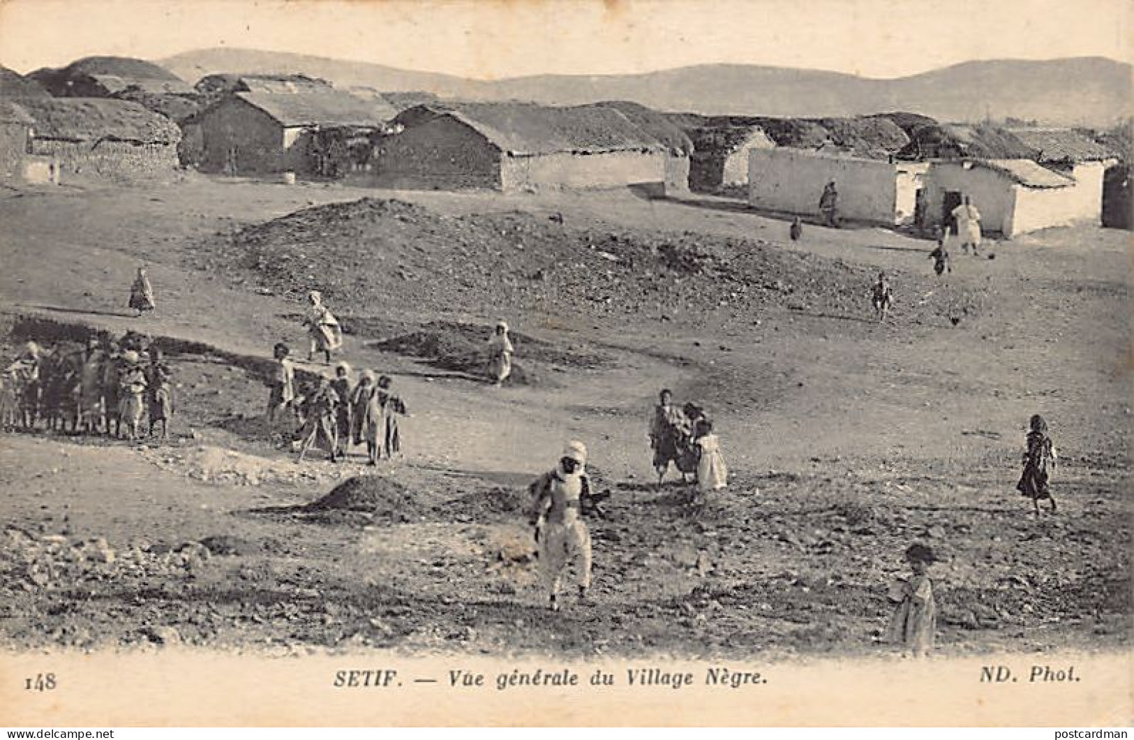 Algérie - SETIF - Vue Générale Du Village Nègre - Ed. ND Phot. Neurdein 148 - Setif