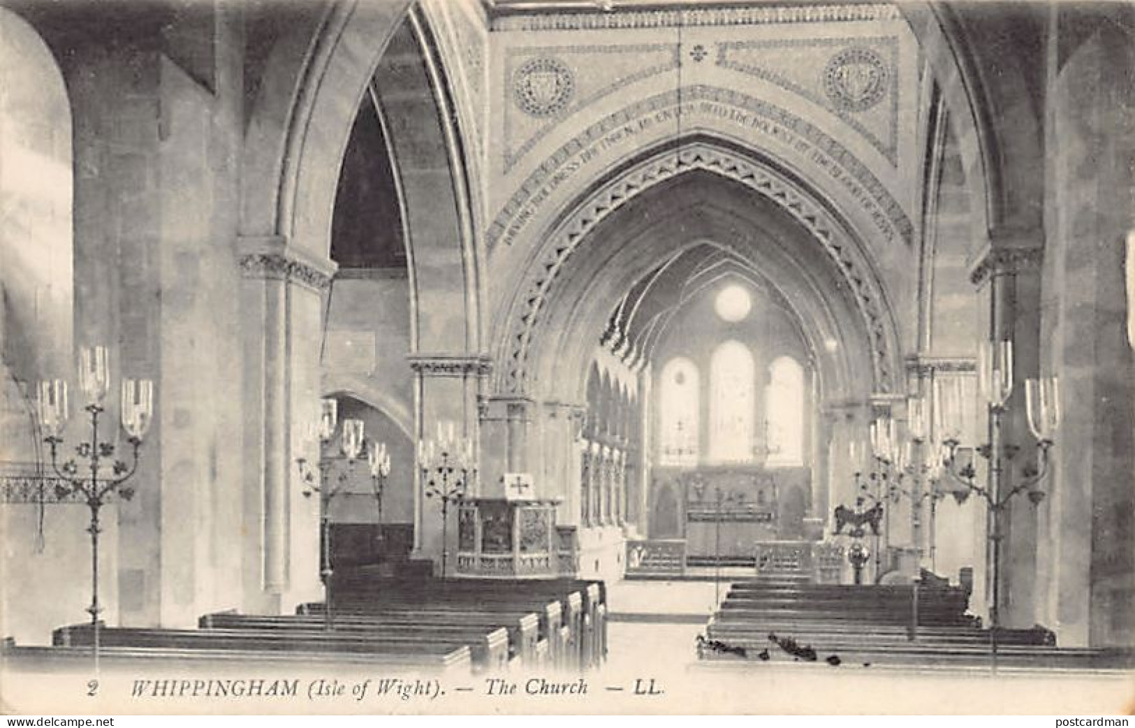 England - Isle Of Wight - WHIPPINGHAM The Church - Publisher Levy LL 2 - Andere & Zonder Classificatie