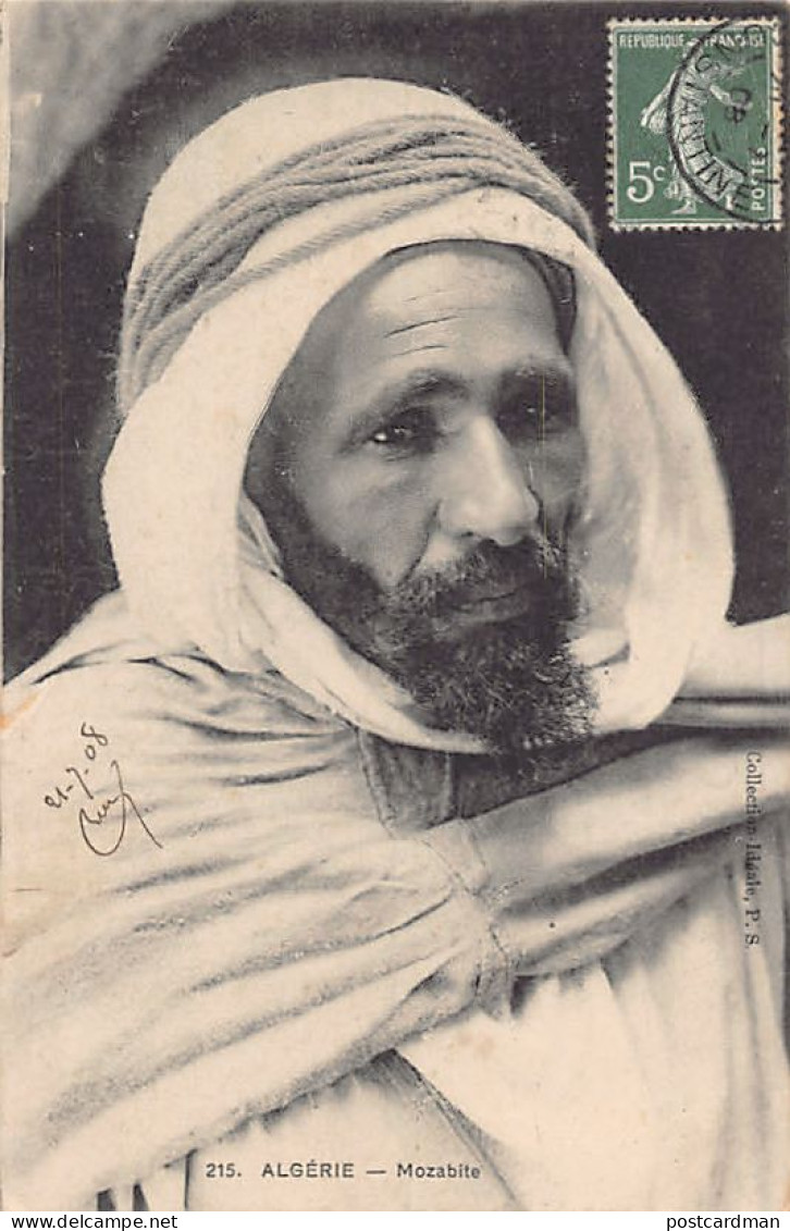 Algérie - Mozabite - Ed. Collection Idéale P.S. 215 - Hombres