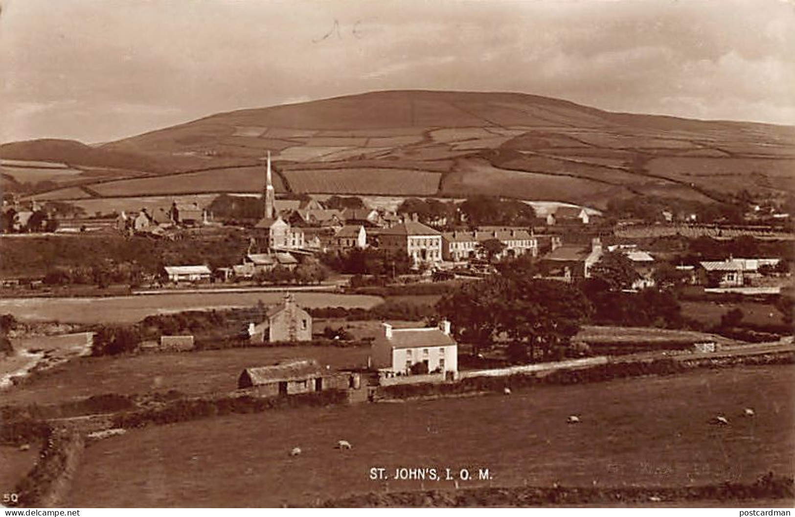 Isle Of Man - ST. JOHN'S - General View - Publ. Hough  - Isle Of Man