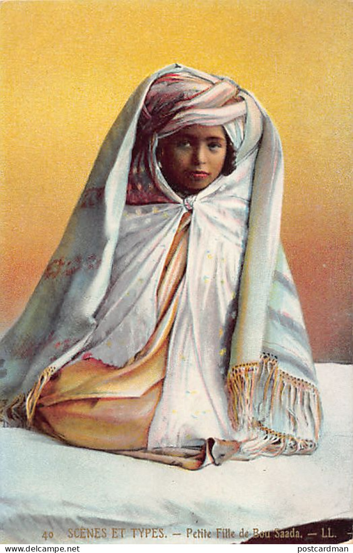 Algérie - Petite Fille De Bou Saada - Ed. L.L. 40 - Kinder