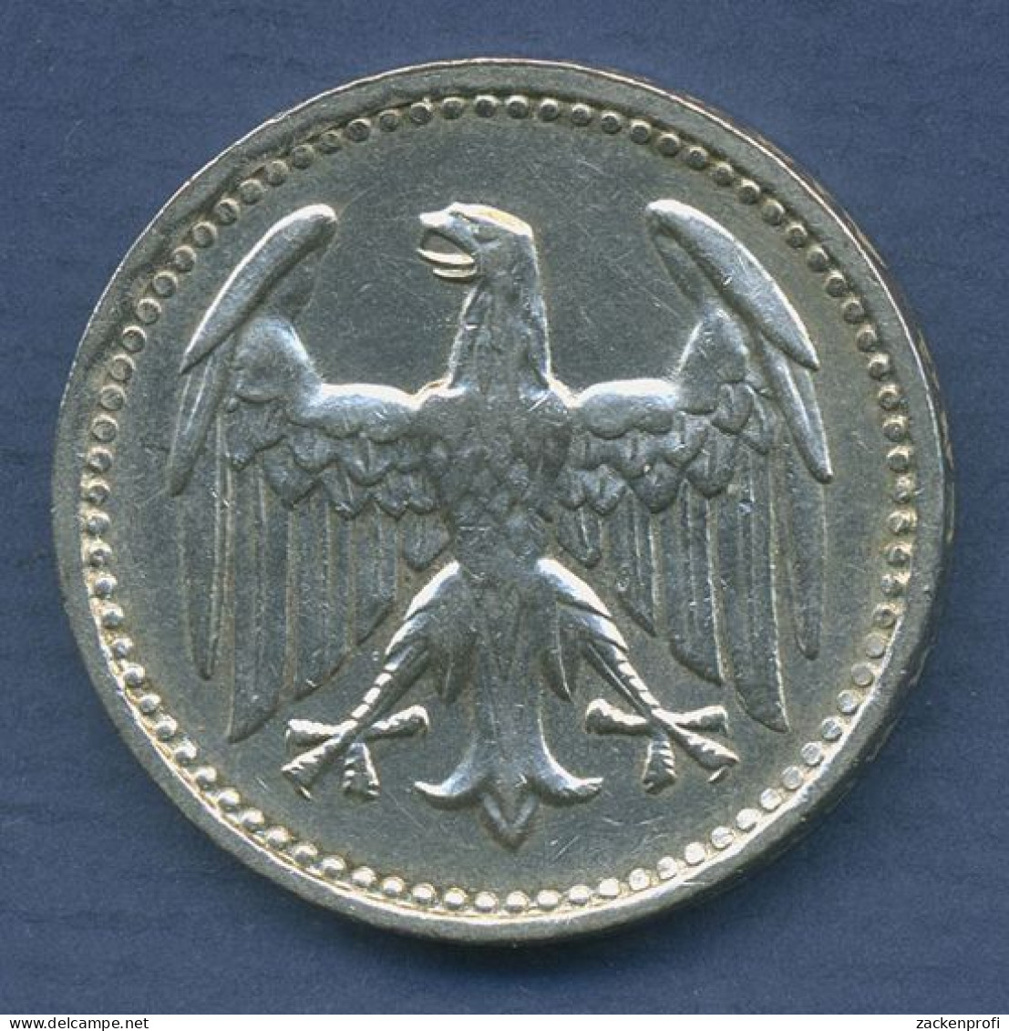 Dt. Reich Weimar 3 Mark Kursmünze 1924 A, J 312 Ss-vz (m6556) - 3 Mark & 3 Reichsmark