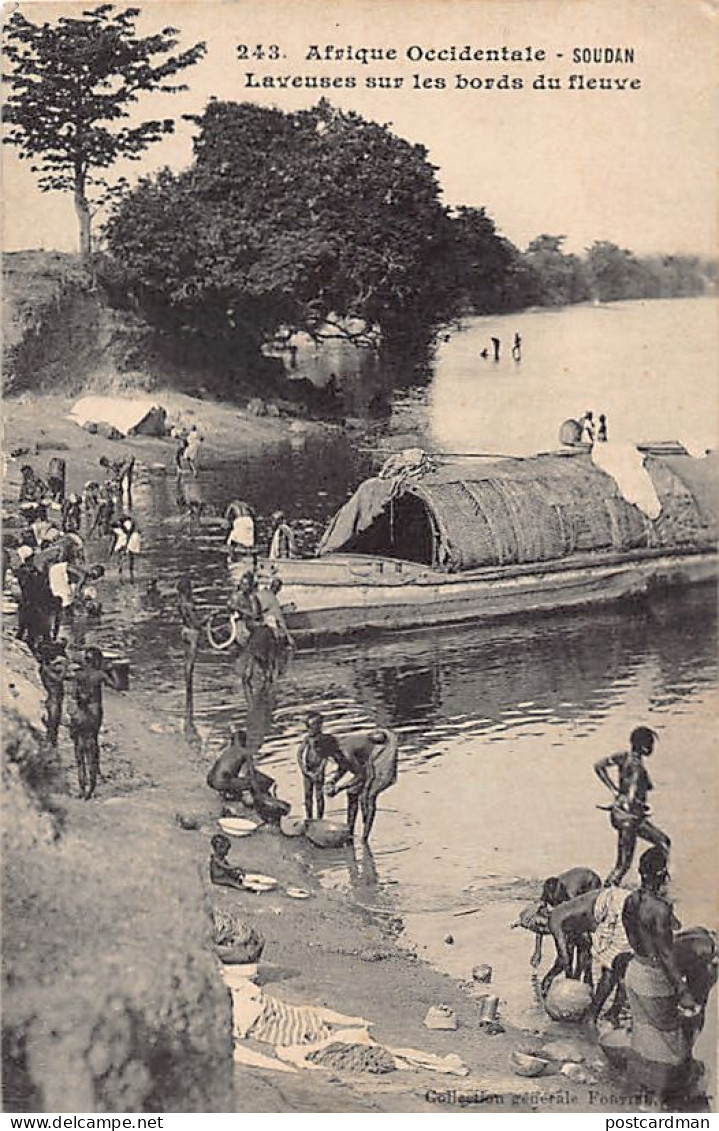 Mali - Laveuses Sur Les Bords Du Fleuve - Ed. Fortier 243 - Mali