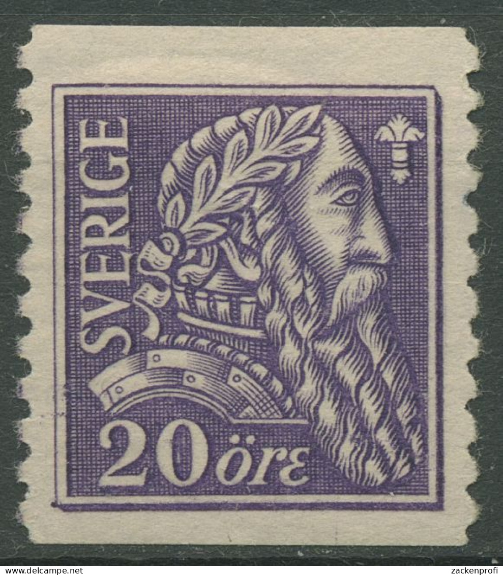 Schweden 1921 400 Jahre Befreiungskrieg Unter Gustav Wasa 141 W Mit Falz - Unused Stamps