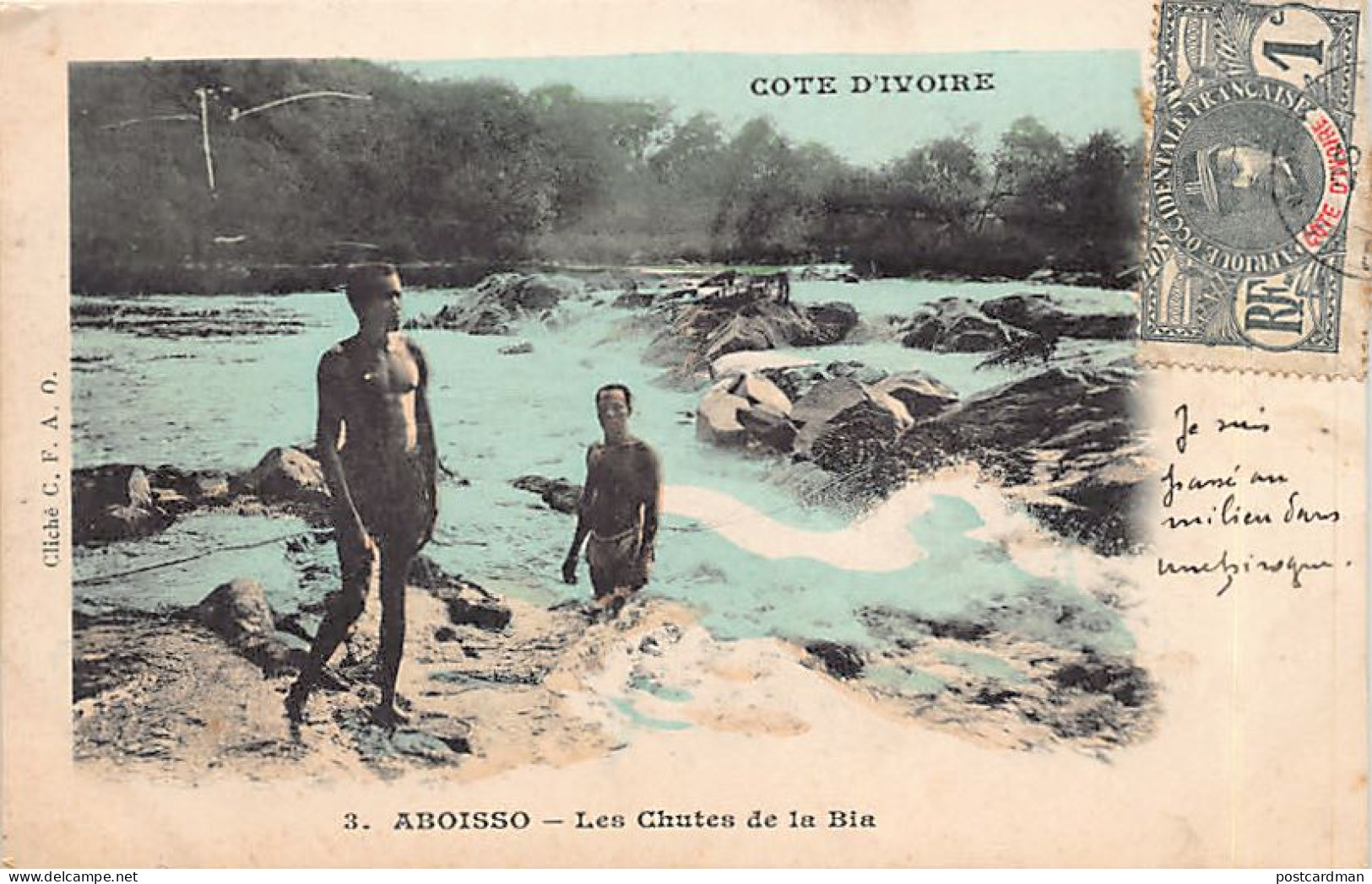 Côte D'Ivoire - ABOISSO - Les Chutes De La Bia - Ed. C.F.A.O. 3 - Costa De Marfil