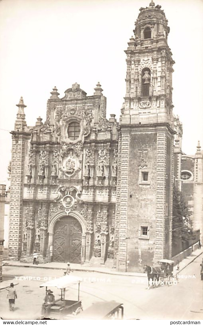 Ciudad De México - Templo De La Santisima - REAL PHOTO Foto - Ed. Osuna 227 - Mexique