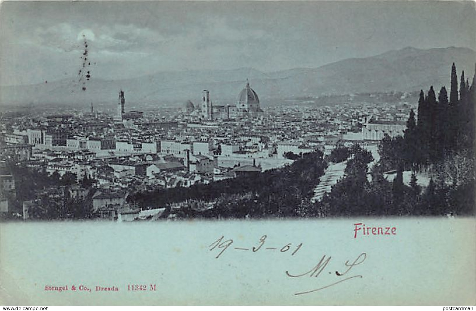 FIRENZE - Panorama - LUNA BLU - Firenze (Florence)