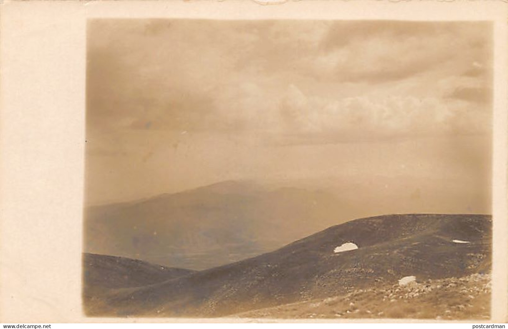 Albania - Mali I Thatë Mountain Range - REAL PHOTO World War One - Albanien