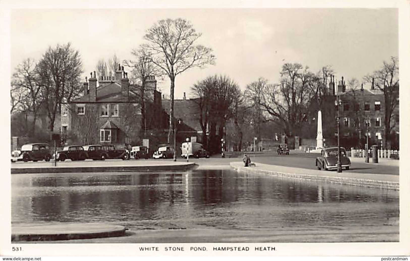 England - LONDON Hampstead Heath White Stone Pond - Altri & Non Classificati