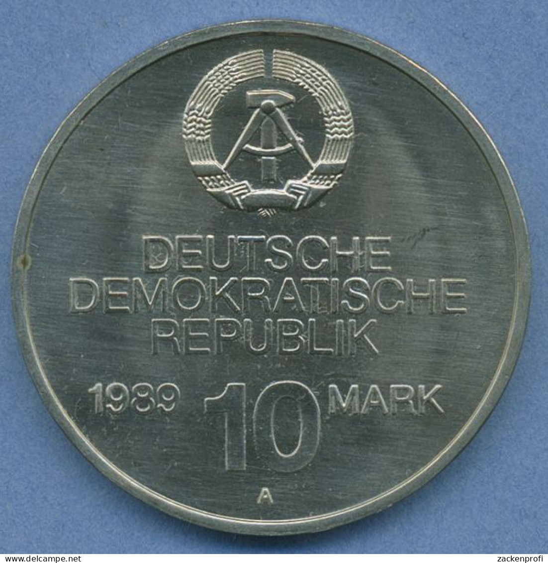 DDR 10 Mark 1989 40 Jahre RGW, J 1625 Vz/st (m2861) - Sonstige & Ohne Zuordnung