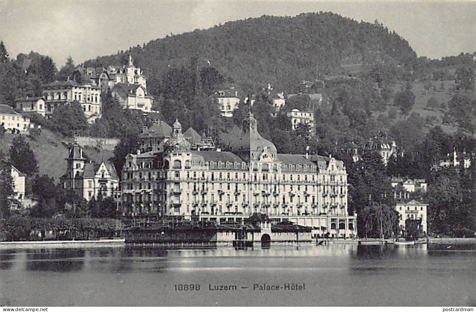 LUZERN - Palace Hôtel - Verlag Wehrli 18898 - Lucerne