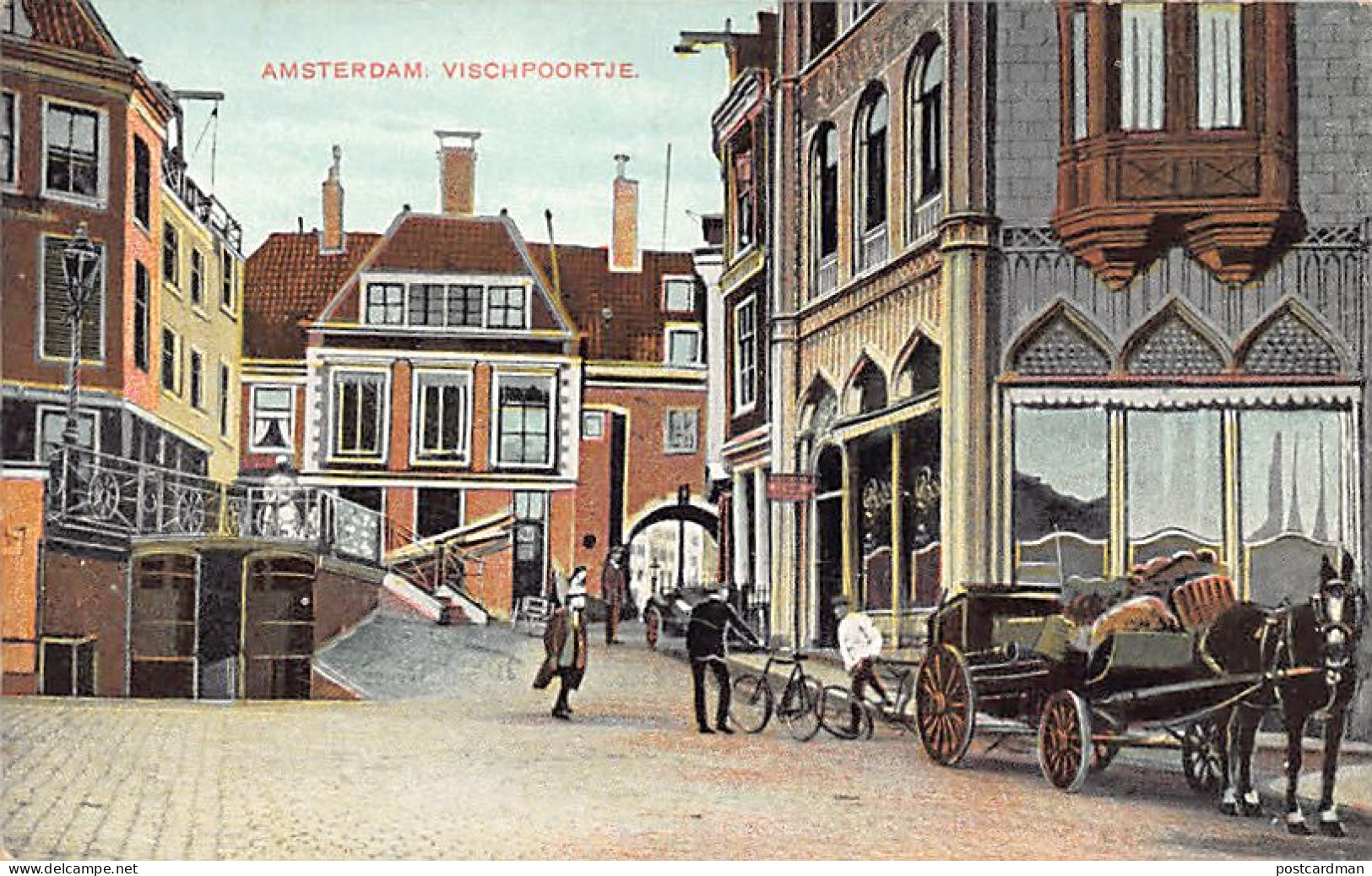 AMSTERDAM (NH) Vischpoortje - Uitg. Onbekend  - Amsterdam