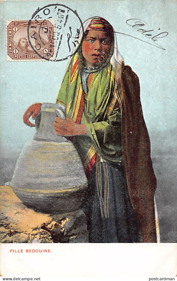 Egypt - Bedouine Girl - Publ. Lichtenstern & Harari 52 - Other & Unclassified