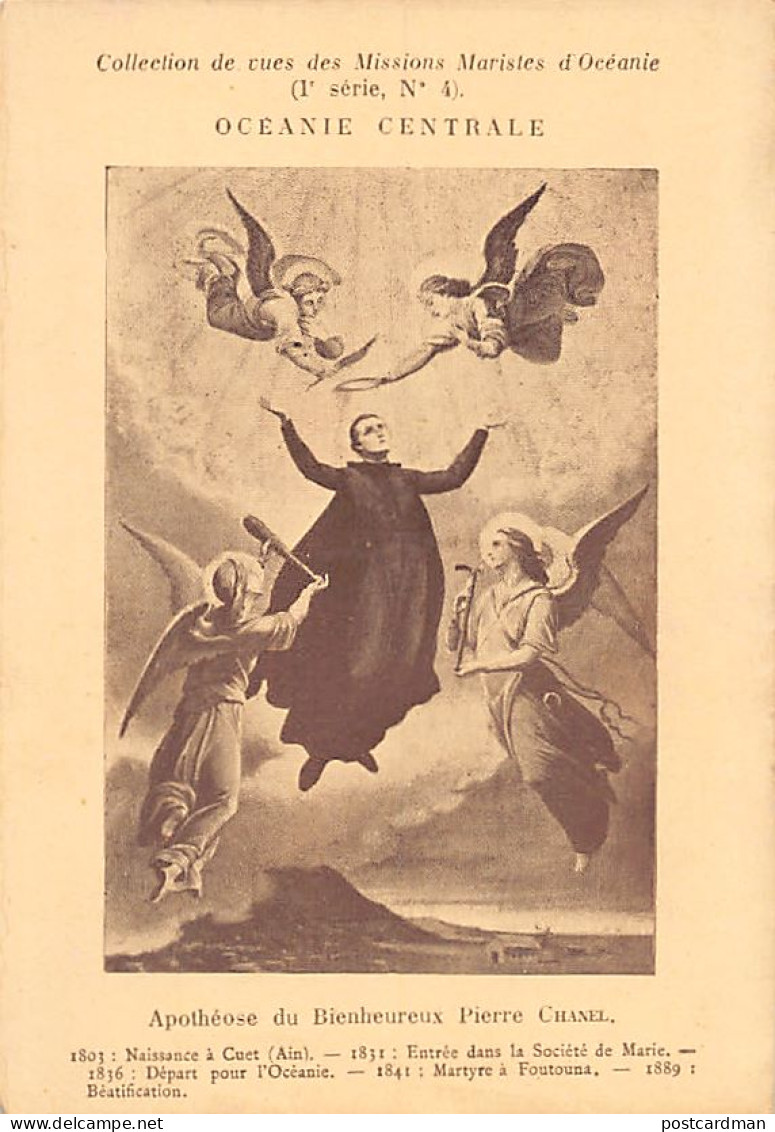 Ile Futuna - Apothéose Du Bienheureux Père Chanel, Premier Martyr De L'Océanie - Ed. Missions Maristes D'Océanie 1ère Sé - Wallis Et Futuna