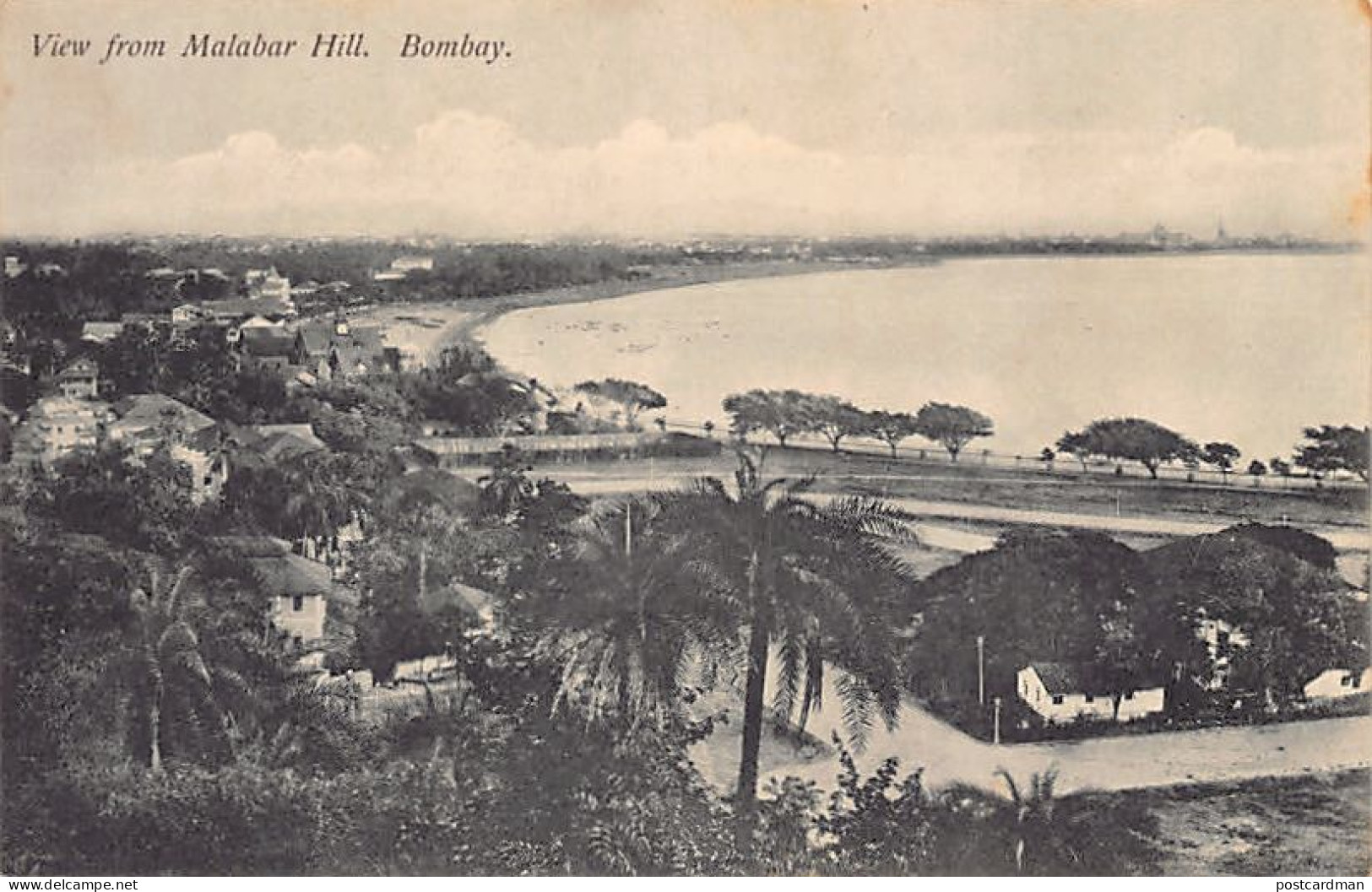 India - MUMBAI Bombay - View From Malabar Hill - Publ. Unknown  - India