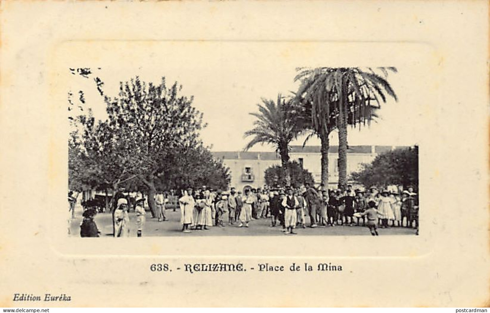 Algérie - RELIZANE - Place De La Mina - Ed. Euréka 638 Papier Glacé - Autres & Non Classés