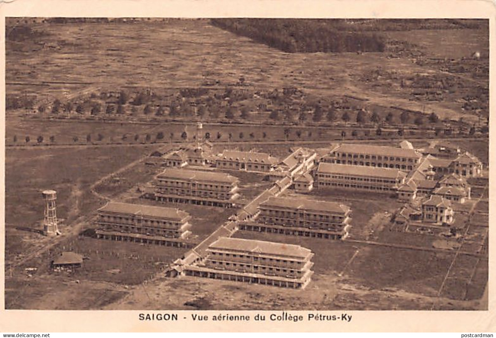 Viet-Nam - SAIGON - Vue Aérienne Du Lycée Pétrus-Ky - Ed. Nadal - Vietnam