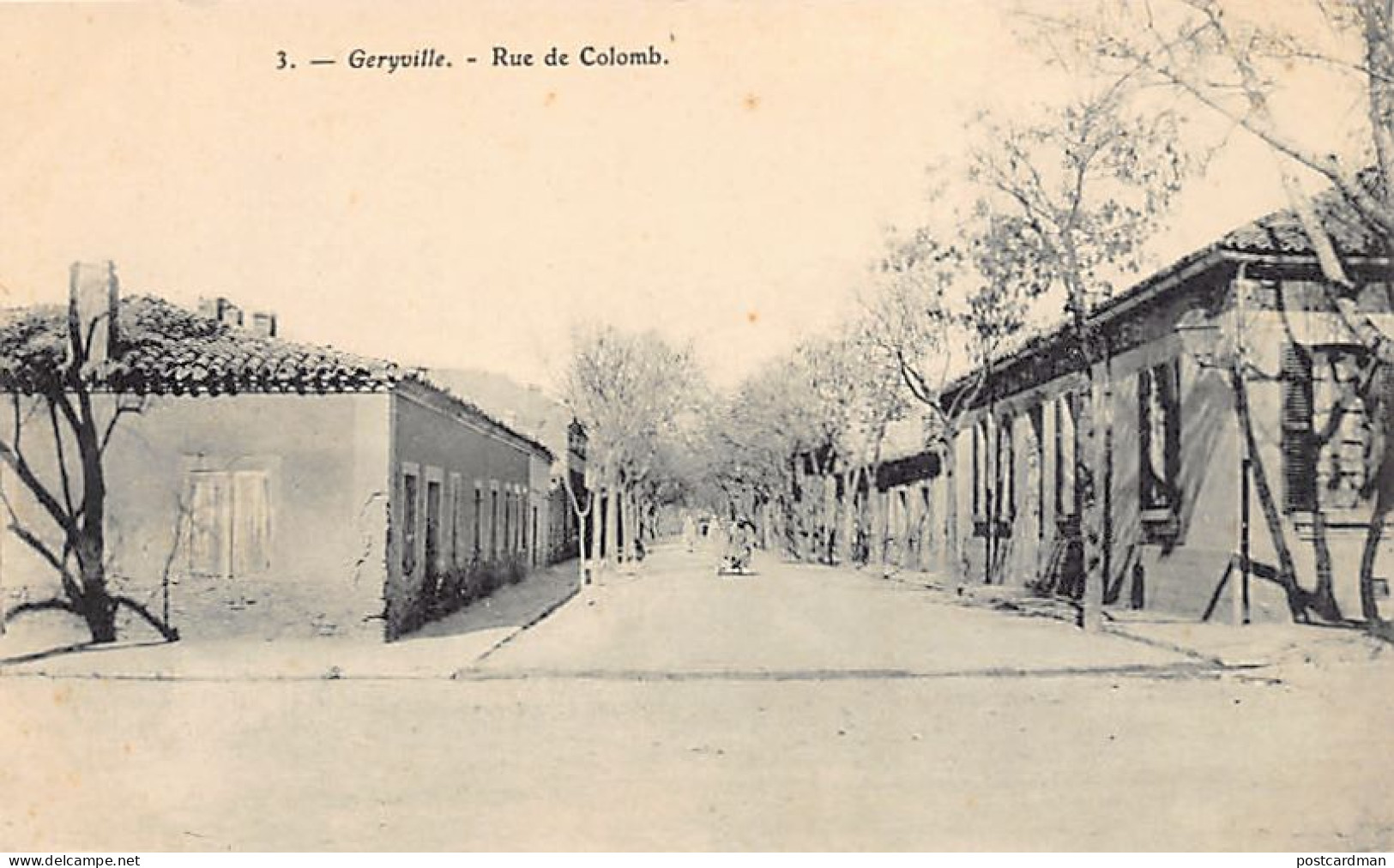 GERYVILLE El Bayadh - Rue De Colomb - Altri & Non Classificati
