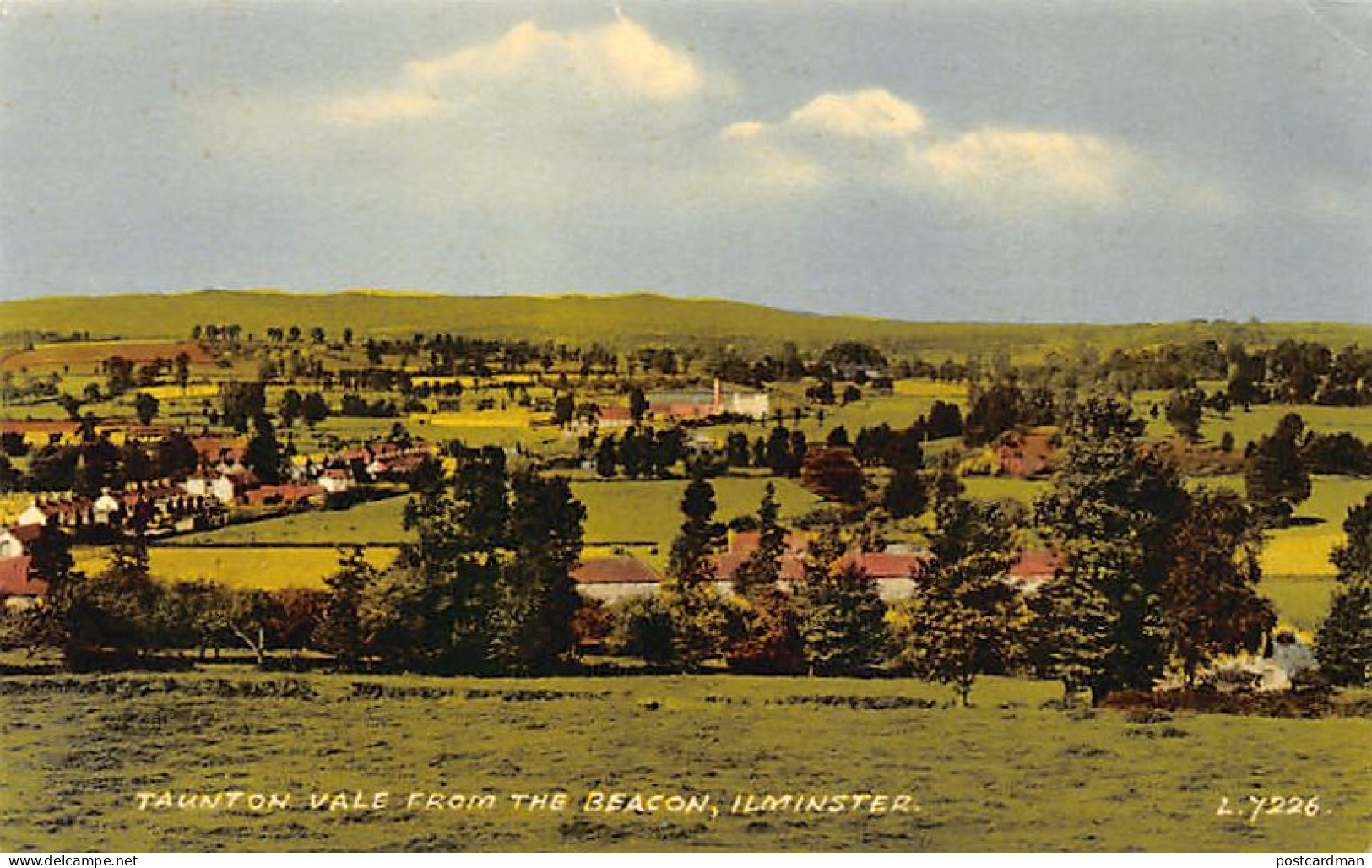 England - ILMINSTER Taunton Vale From The Beacon - Otros & Sin Clasificación