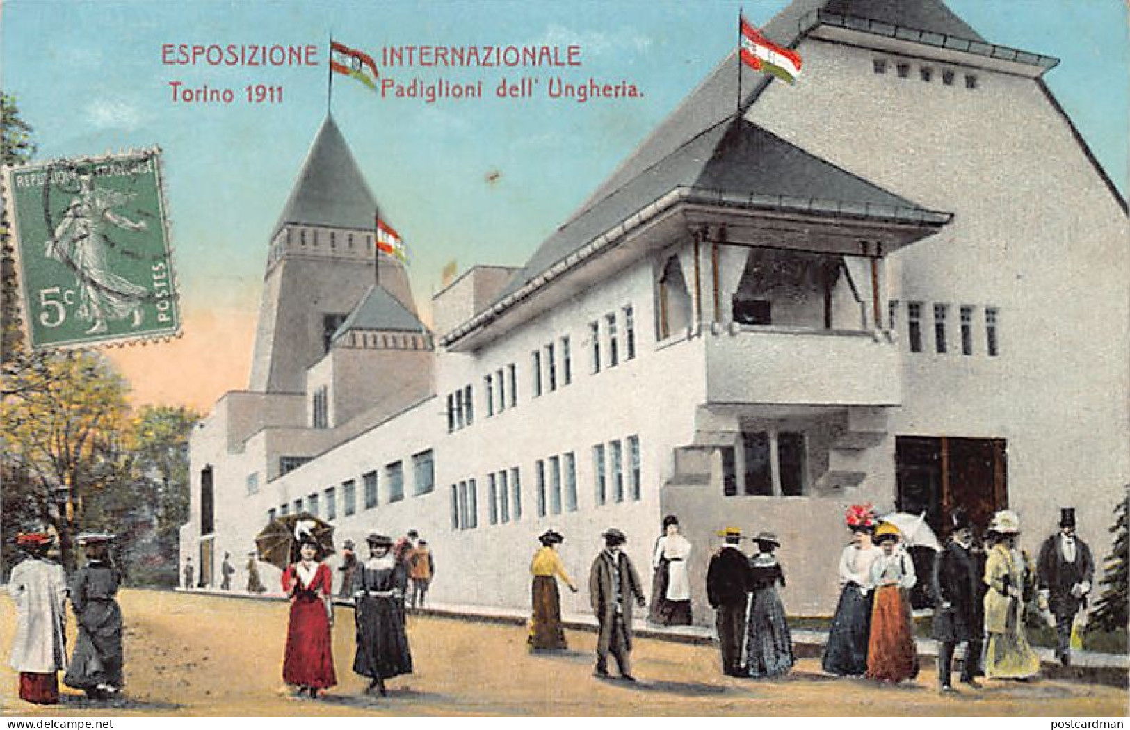 Hungary - The Hungaria Pavilion At The 1911 International Exhibition In Torino, Italy - Hungary