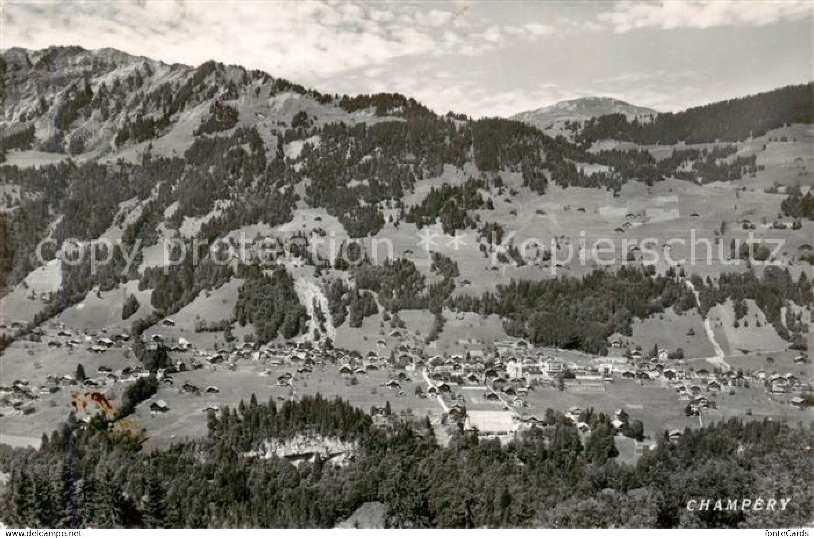 13800507 Champery Panorama Champery - Autres & Non Classés