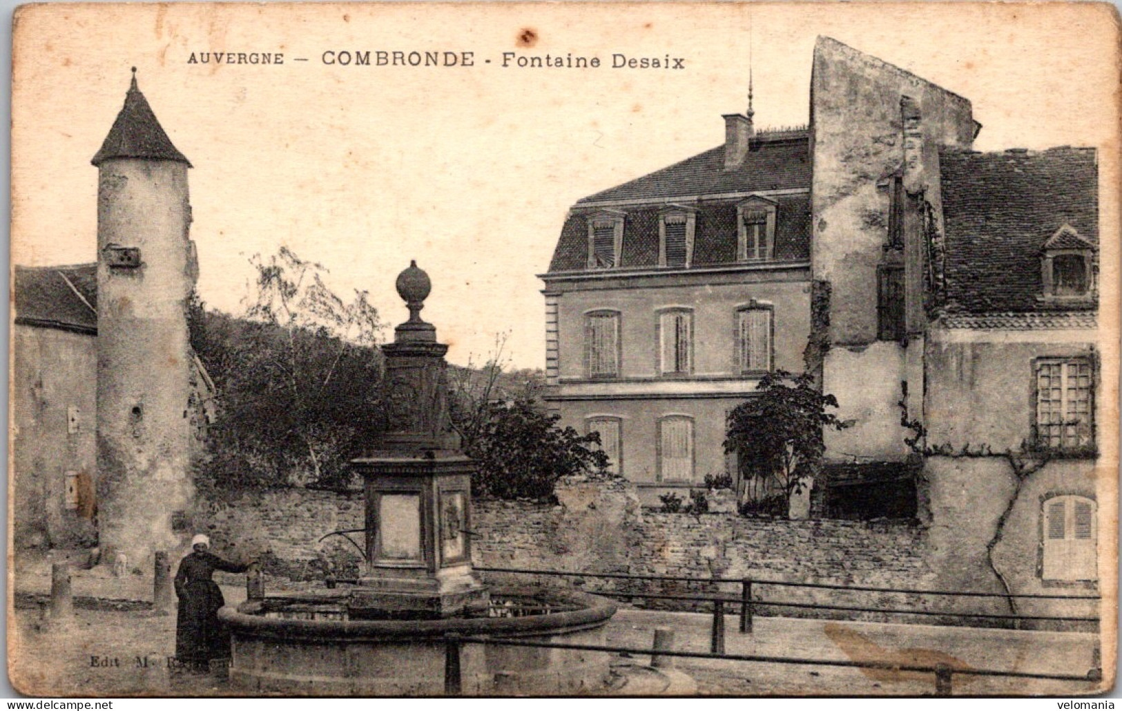 S16488 Cpa 63 Combronde - Fontaine Desaix - Combronde