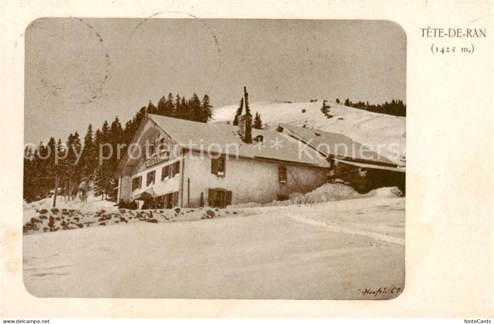 13799869 Tete-de-Ran 1422m NE Gasthaus  - Autres & Non Classés