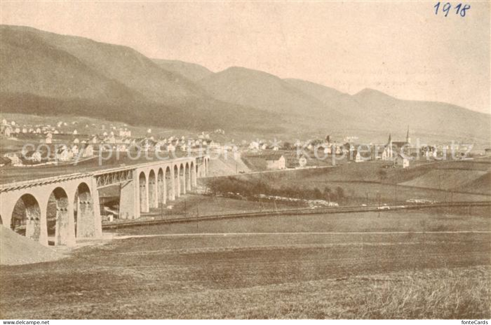 13799389 Grenchen SO Grenchen Und Das Grosse Viadukt Muensterbahn  - Autres & Non Classés