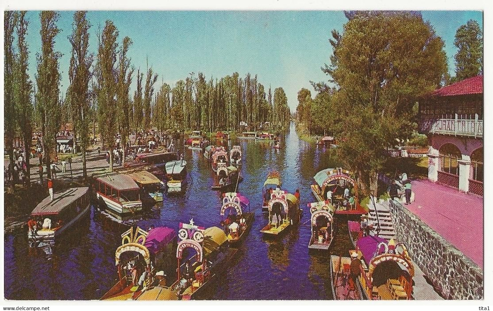 208 - Xochimilco -Mexico - Floating Gardens - Messico