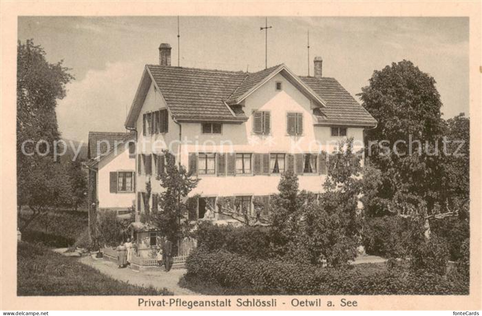 13798837 Oetwil See ZH Privat Pflegeanstalt Schloessli  - Other & Unclassified