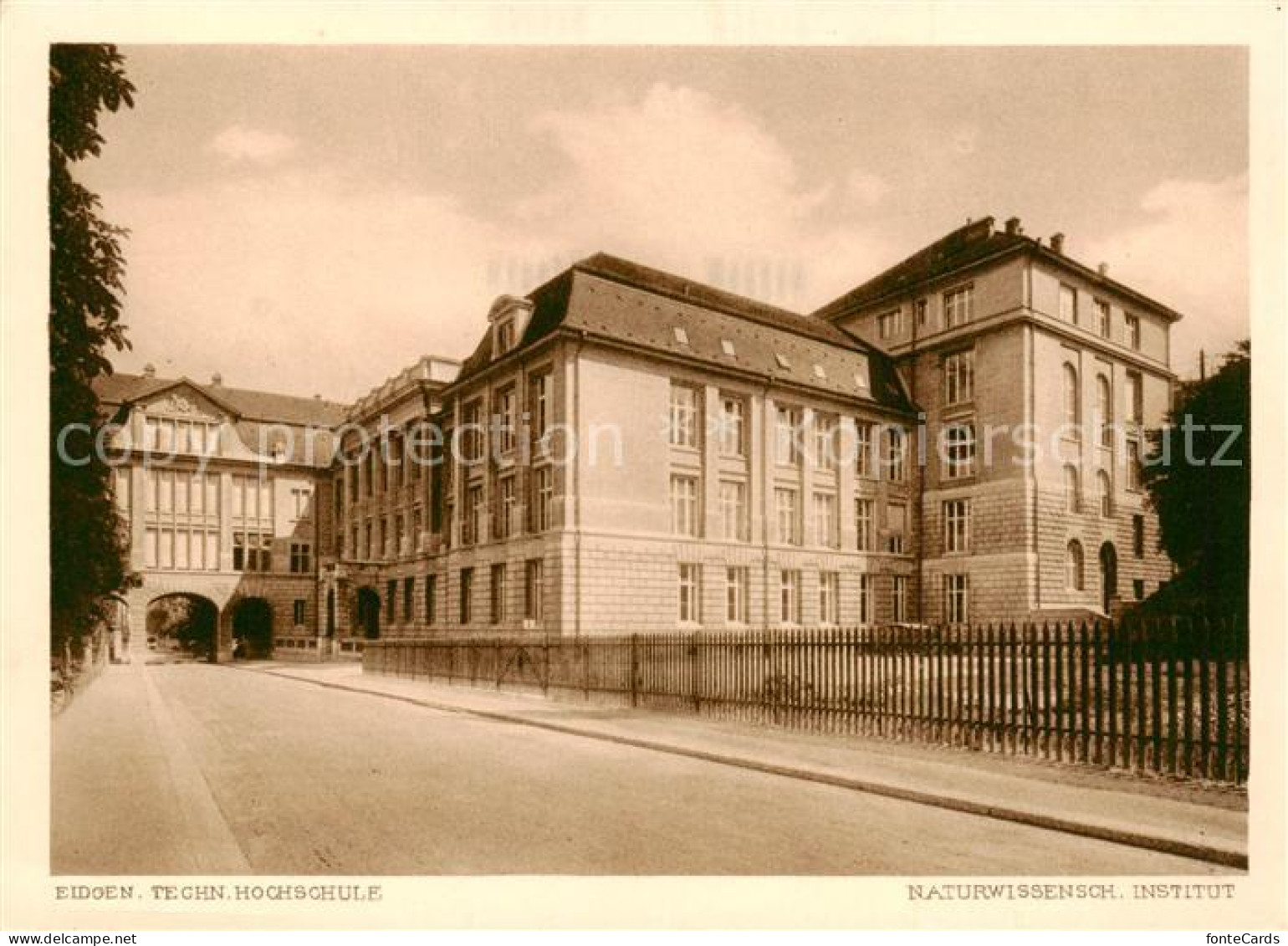 13798547 Zuerich ZH Eidgen Techn Hochschule Naturwissenschaftl Institut Zuerich  - Sonstige & Ohne Zuordnung