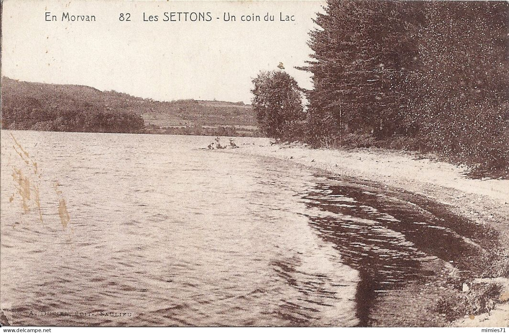 CPA LES SETTONS Un Coin Du Lac - Altri & Non Classificati