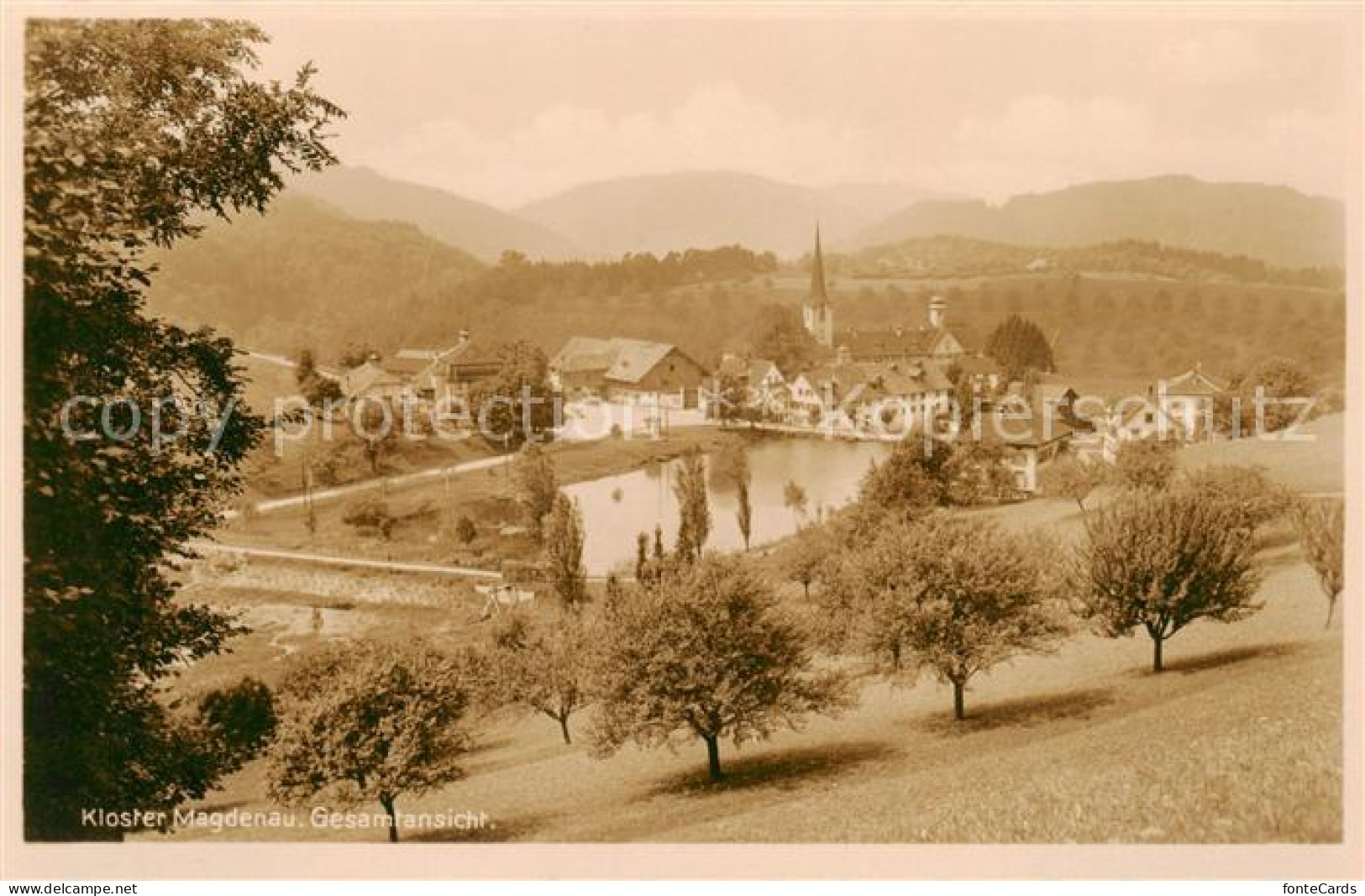 13797949 Magdenau Botsberg Flawil SG Gesamtansicht Kloster  - Other & Unclassified