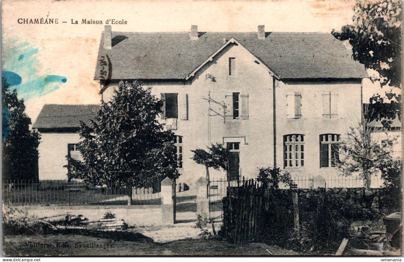 S16496 Cpa 63 Chaméane - La Maison D'Ecole - Otros & Sin Clasificación