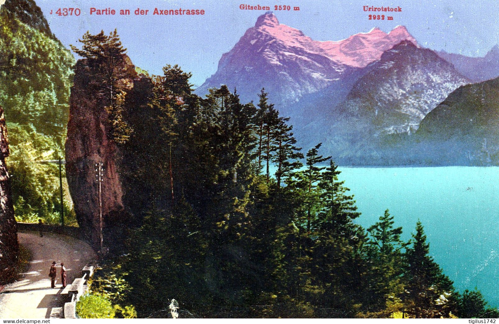 Partie An Der Axenstrasse (Nach Brunnen) Lac Des 4 Cantons - Andere & Zonder Classificatie