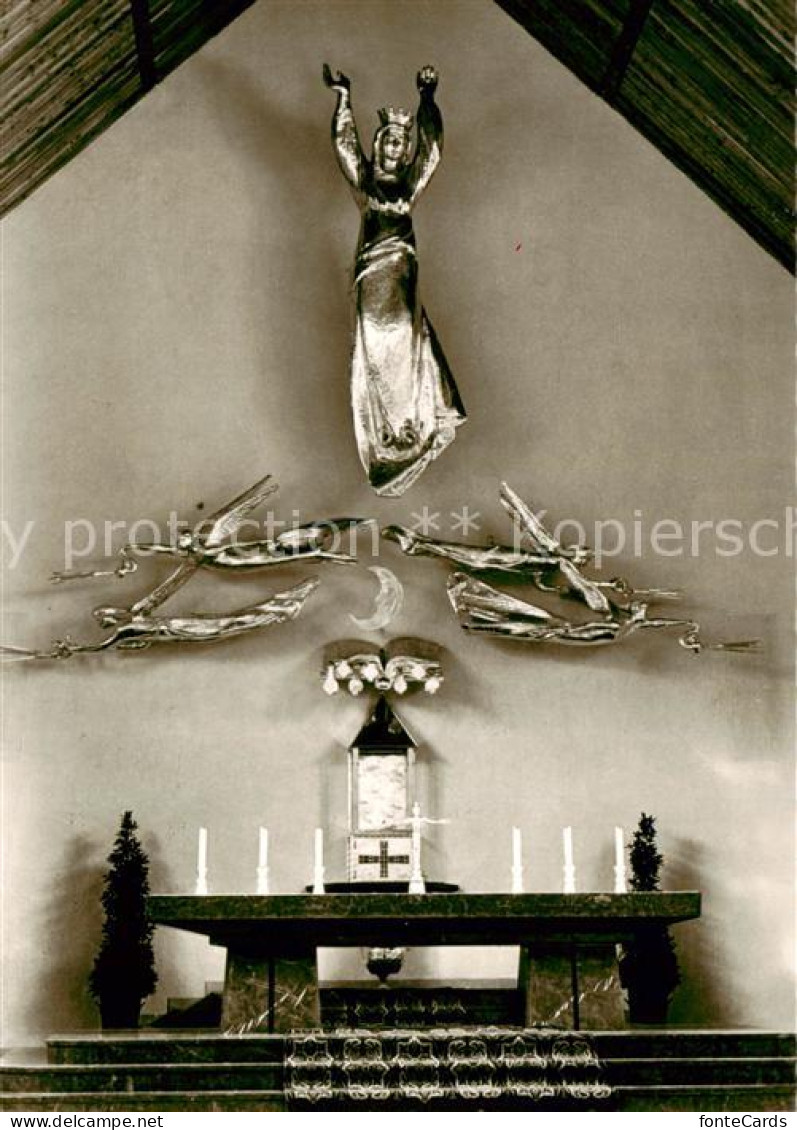 13797547 Magdenau Botsberg Flawil SG Cistercienserinnen Abtei Innenansicht Altar - Andere & Zonder Classificatie