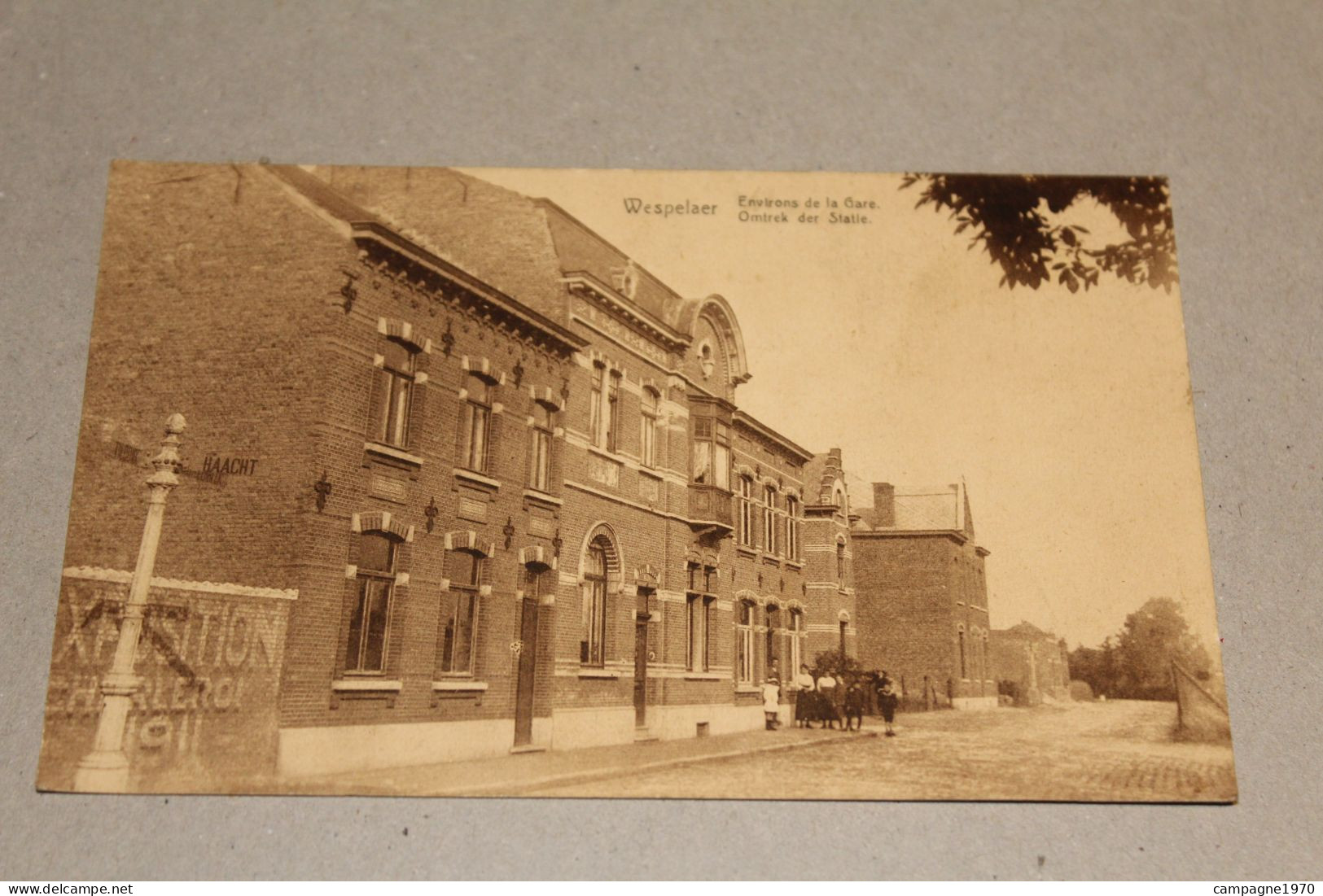 CPA - WESPELAAR WESPELAER ( HAACHT ) - ENVIRONS DE LA GARE - OMTREK DER STATIE ( 1926 ) - Haacht