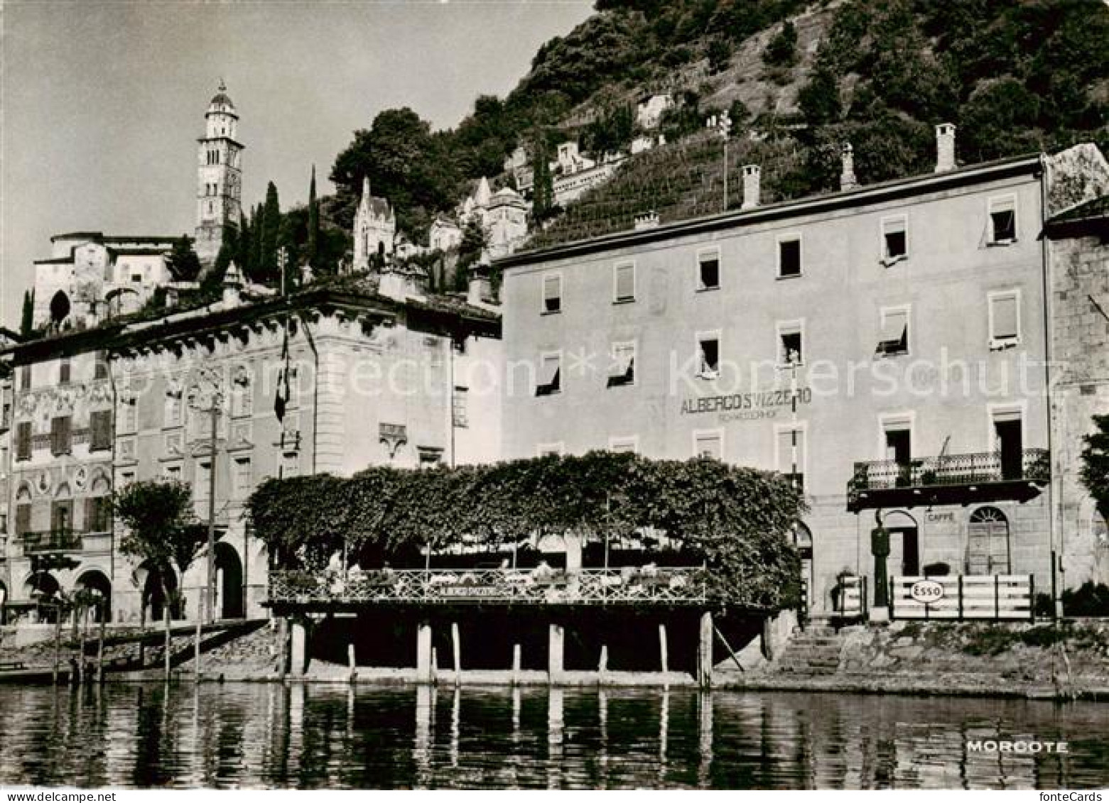 13797189 Morcote Lago Di Lugano TI Albergo Svizzero Am Luganer See  - Autres & Non Classés
