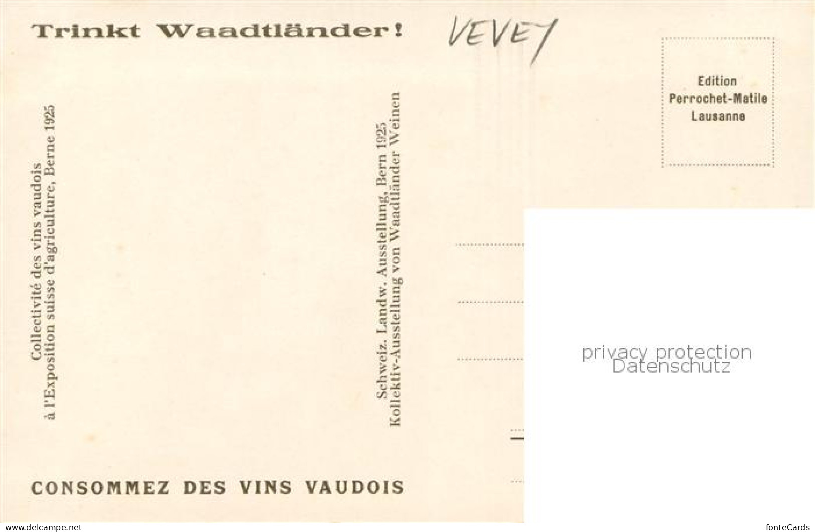 13796337 Vevey VD Vignoble Vaudois Rebberge Im Waadtland Genfersee Vevey VD - Other & Unclassified