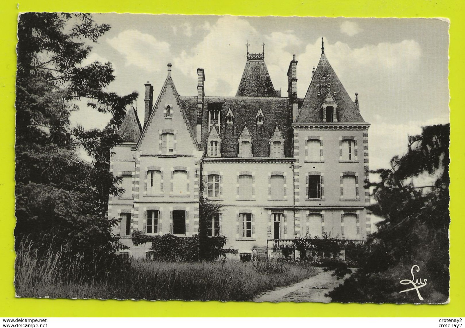 45 JOUY LE POTIER Vers Beaugency Meung N°1 CHÂTEAU DE MONTOUR VOIR DOS - Beaugency