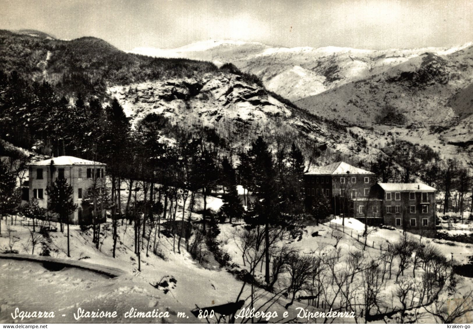 BORZONASCA, Genova - Albergo Ristorante La Squazza In Inverno - VG - #017 - Autres & Non Classés