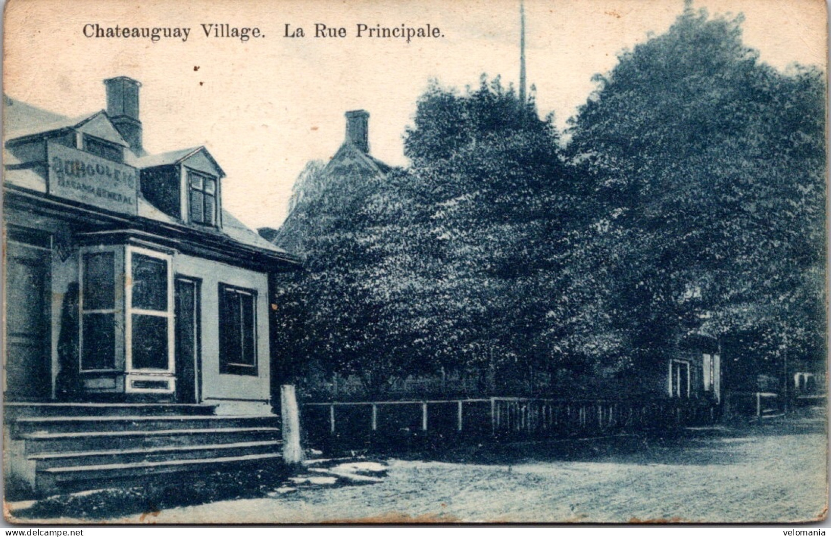 S16503 Cpa 63 Chateauguay Village - La Rue Principale - Otros & Sin Clasificación