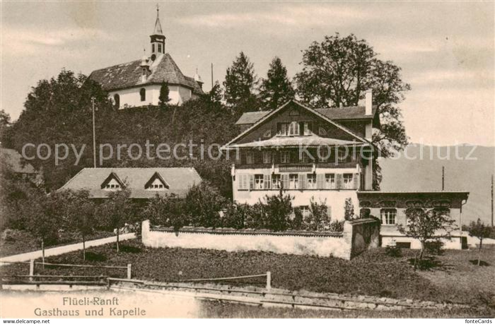 13795077 Flueeli-Ranft Fluehli-Ranft OW Gasthaus U. Kapelle  - Altri & Non Classificati