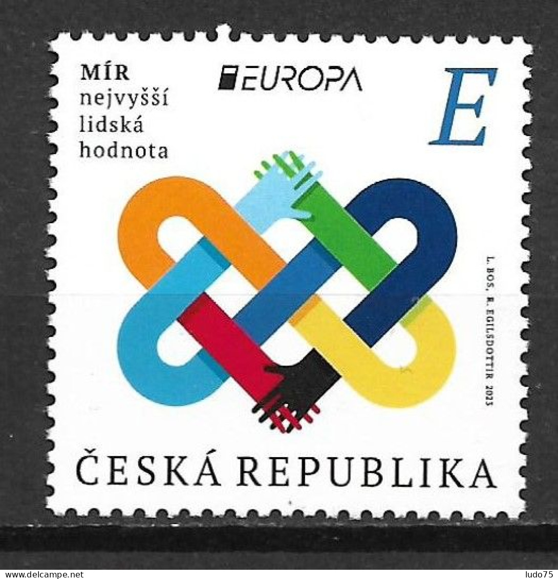 Rep. Tcheque, Czech Rep. Tschechei  EUROPA CEPT 2023 Serie/set, Neuf/mint/ungestemp. - 2023